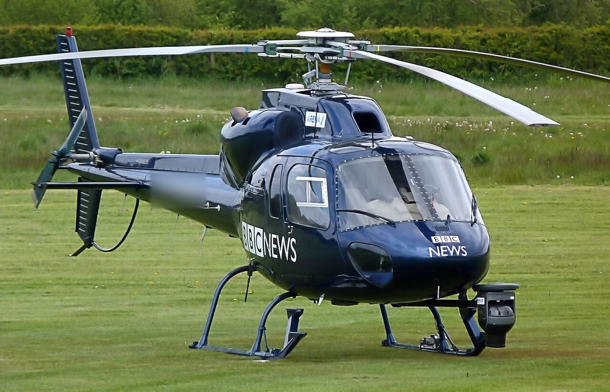 AS355 N Ecureuil 2 on the ground