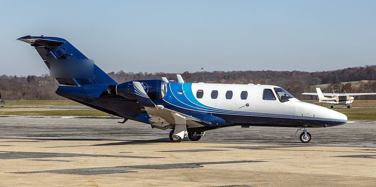 Citation CJ1+ on the ground