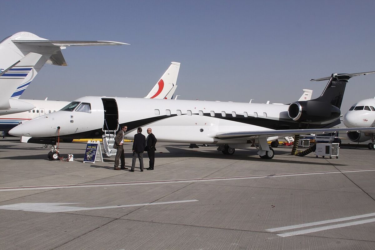 Legacy 650 on the ground