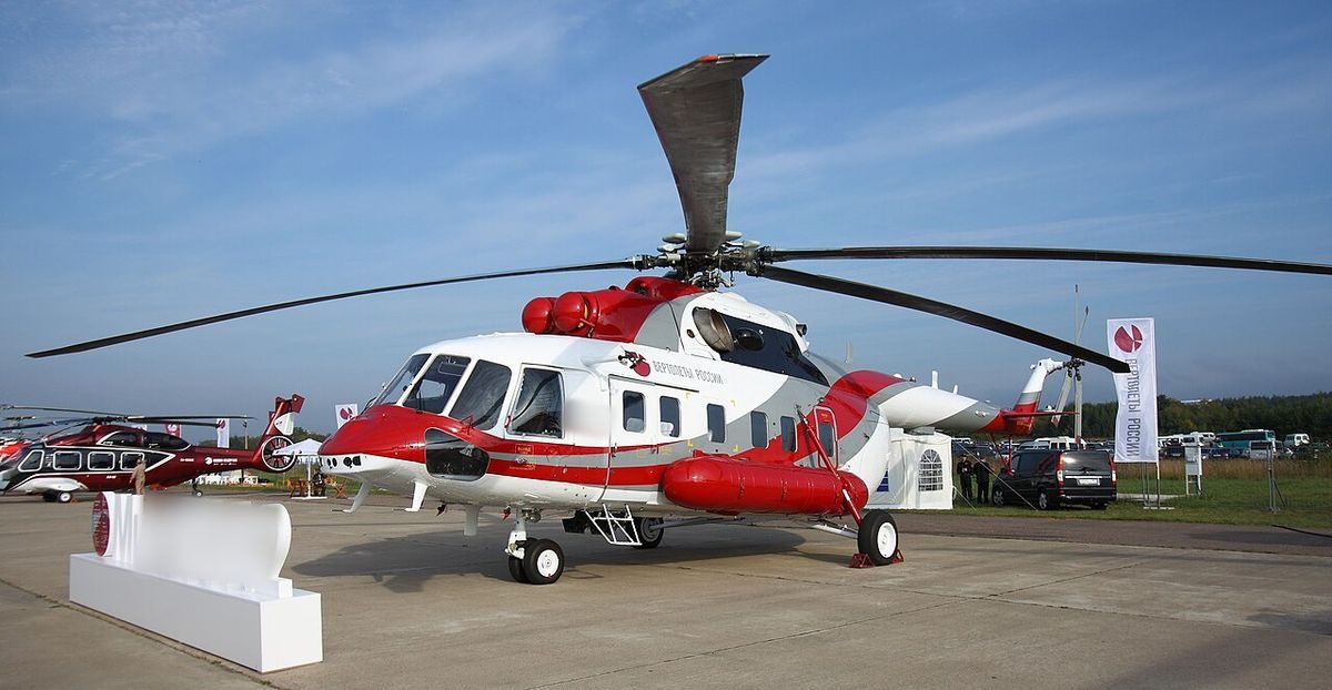 Mi-171A2 on the ground