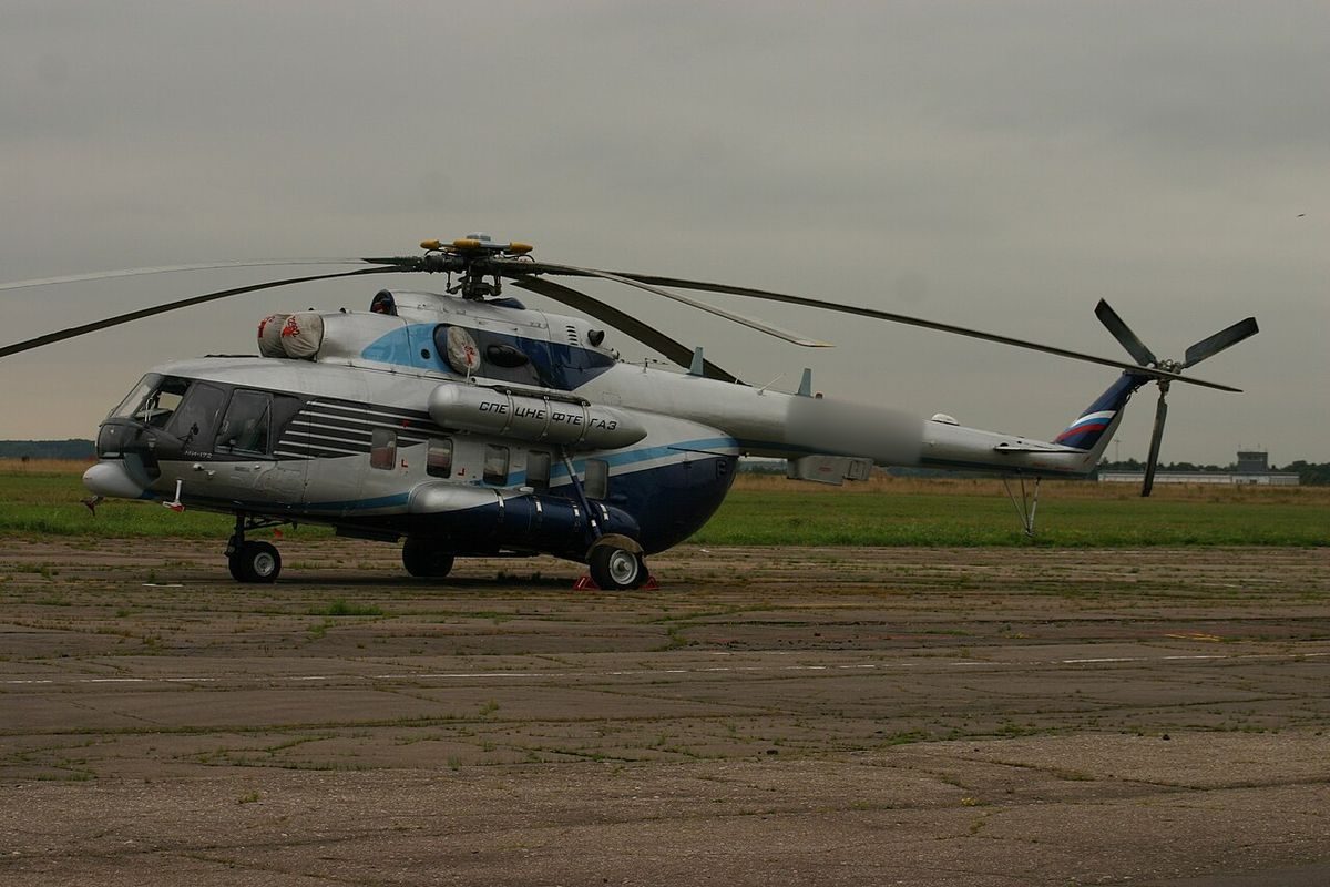 Mi-172 on the ground