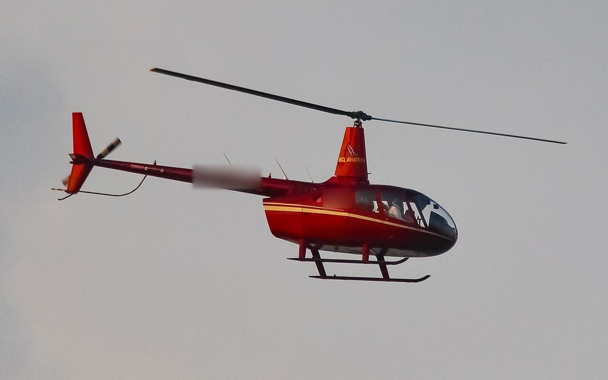 Robinson R66 Turbine on the ground