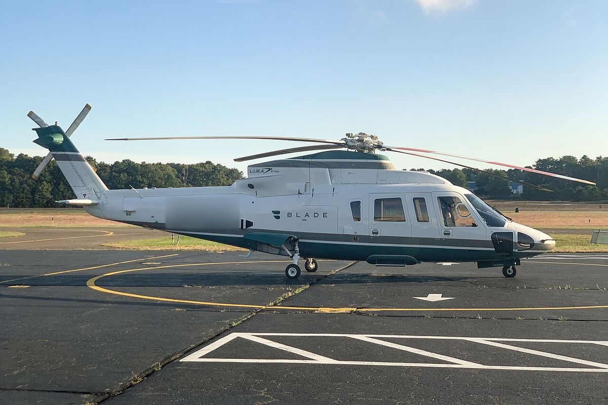 S-76C++ on the ground