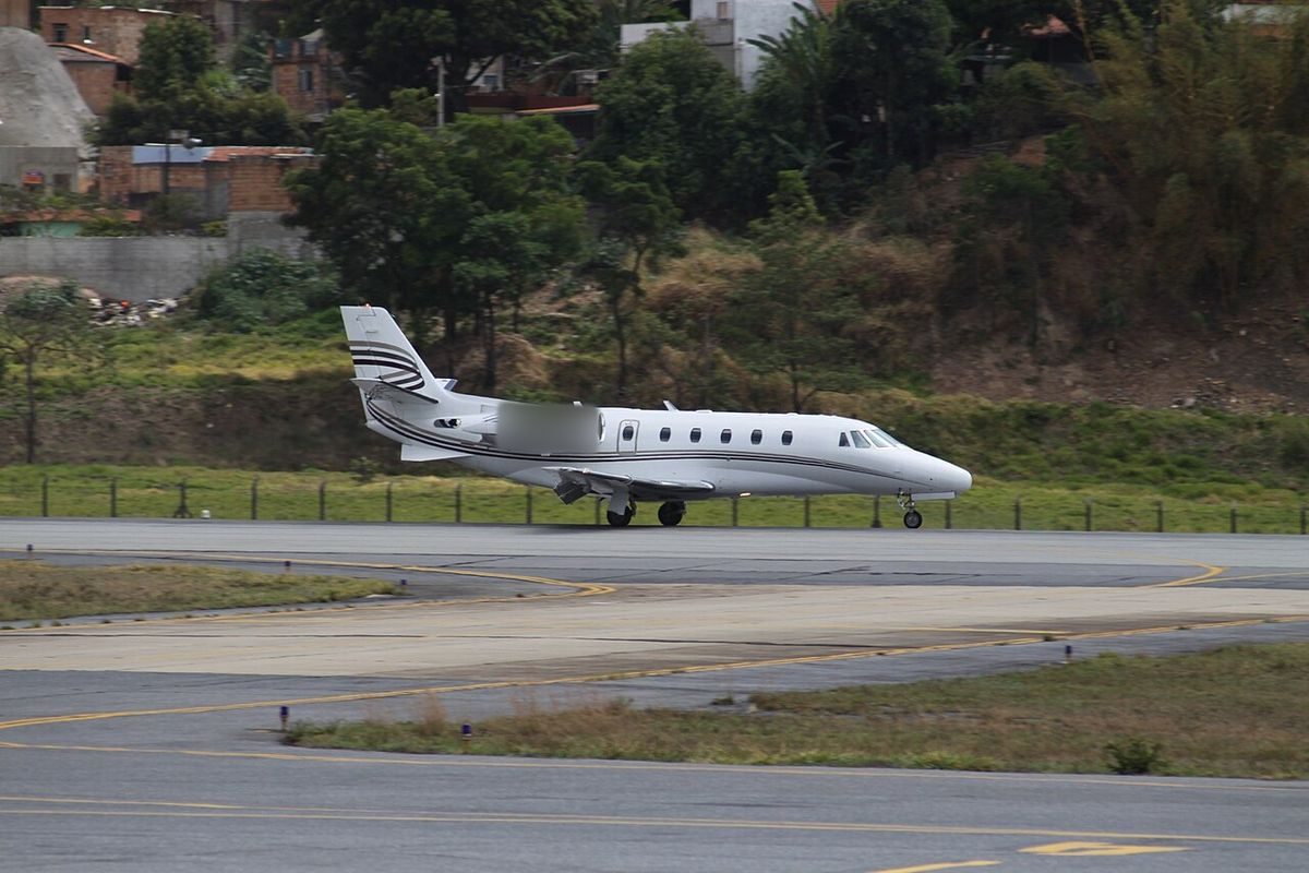 Citation XLS+ on the ground